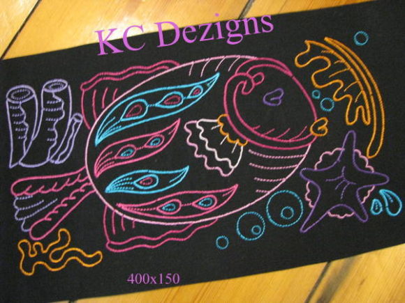 Colourline Fish 05 Review: A Quick Stitch for Stylish Embroidery