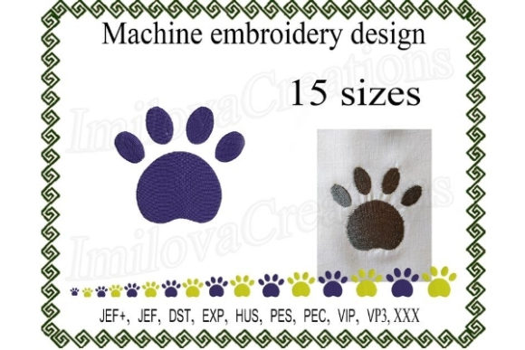 Dog Paw Embroidery Design Review for Seasonal Projects