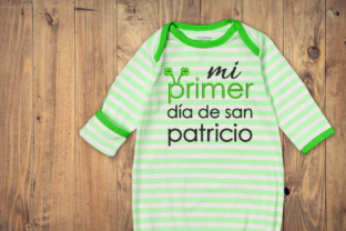 Mi Primer Día De San Patricio: A Festive Embroidery Design for Craft Fairs