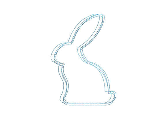 Rabbit Scribble Stitch Review: A Versatile Embroidery Design for Seasonal Projects