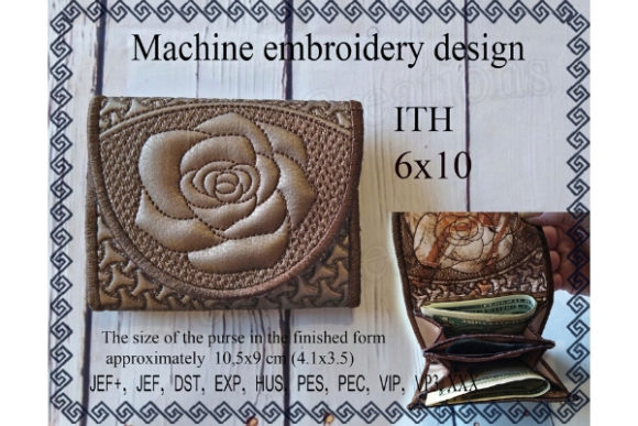Small Wallet in the Hoop Review for Apparel Projects
