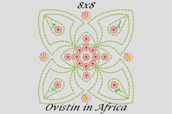 Striking Twirly Quilt Block and Flower Review
