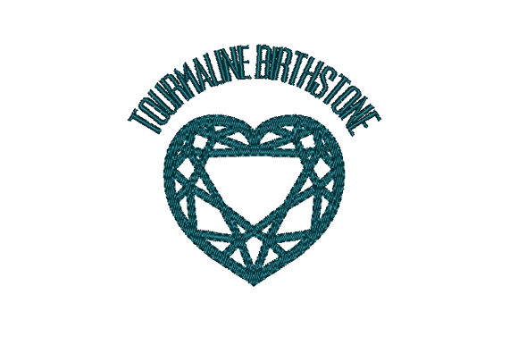 Tourmaline Birthstone Faceted Heart Review for Business Use
