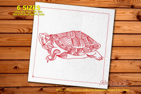Turtle Bluework for Boutique Sweatshirts